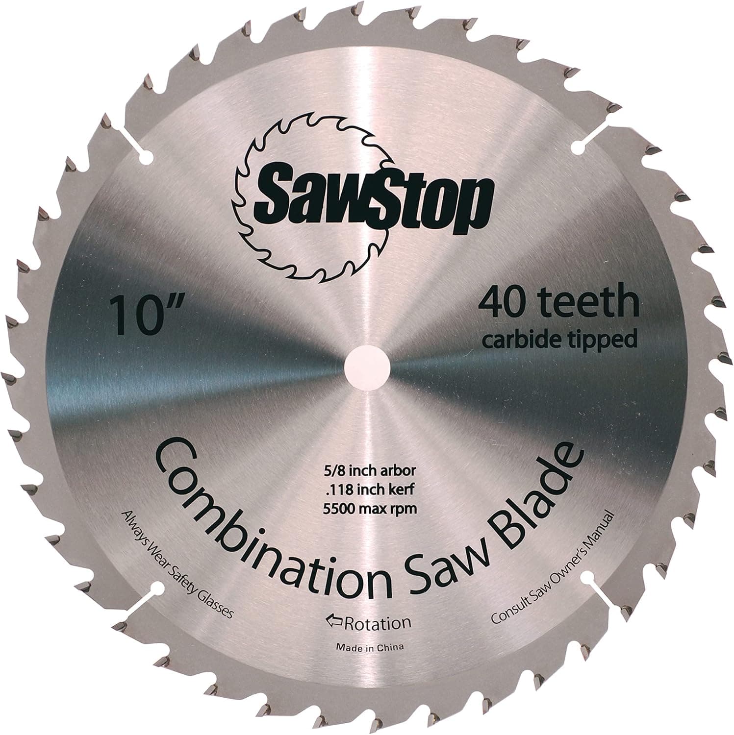 Circular Saw Blade, 40 Teeth, Combination