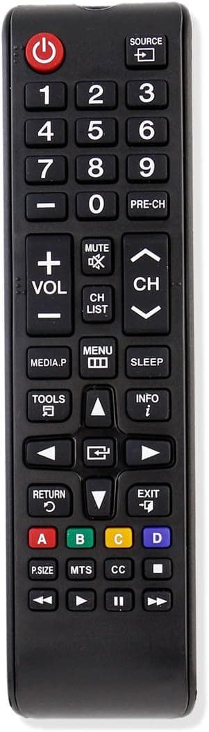 Replacement Remote Control for UN32EH4003 UN32EH4000 UN40H5003 Samsung LED HDTV