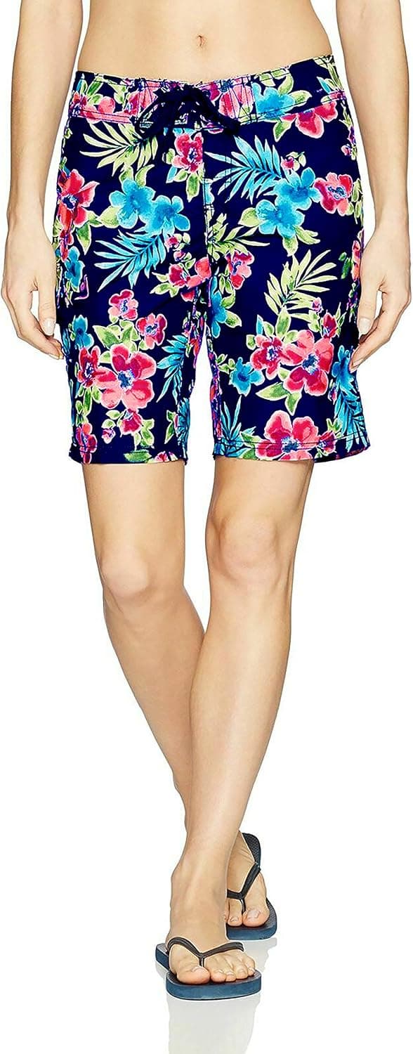 Kanu Surf Women's Oceanside UPF 50+ Active Swim Board Short (Reg & Plus Sizes)