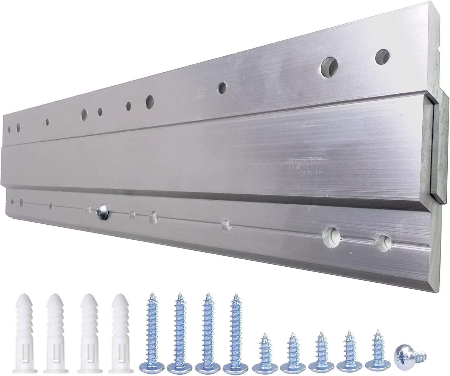 Heavy Duty French Cleat Hanger 12 inch - Z Bar Hanger Wall Mounting Brackets,French Cleat Picture Hanger French Cleat Wall Mount for Hanging Frame,Mirror,Whiteboard,Float Cabinet Shelf,Décor