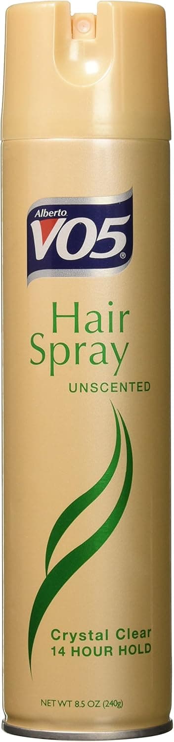 Alberto Vo5 Crystal Clear 14 Hour Hold Hair Spray Regular, 8.5 Ounce