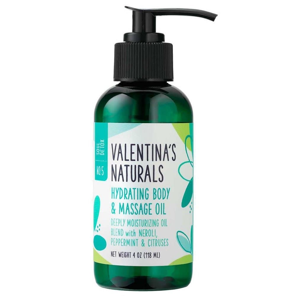 Valentina's Naturals Body Oil, Soul Detox, 4 Ounce