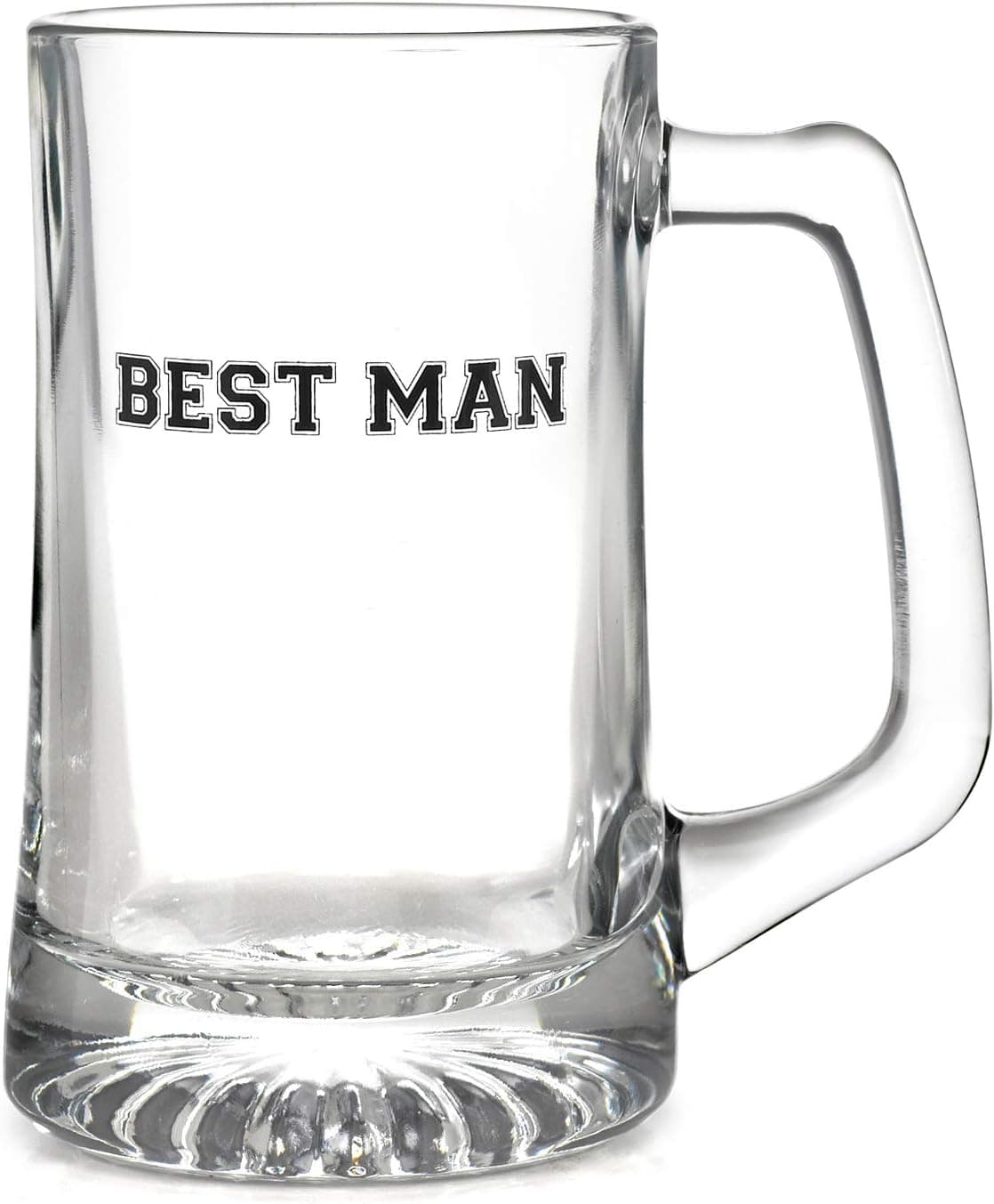 Hortense B. Hewitt Wedding Party Glass Mug, Best Man