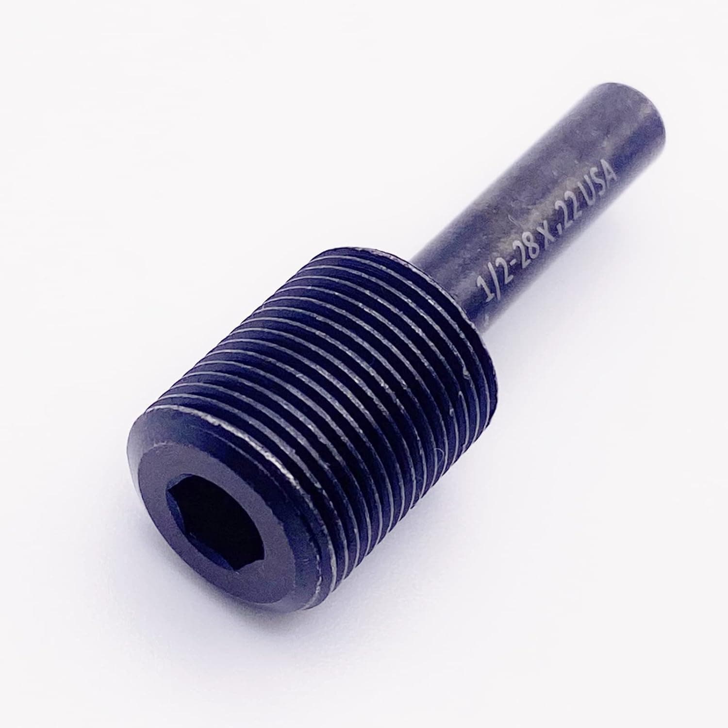 GotoShop 1/2-28 RH Thread Die Starter Hex Socket .22 - .223 Steel