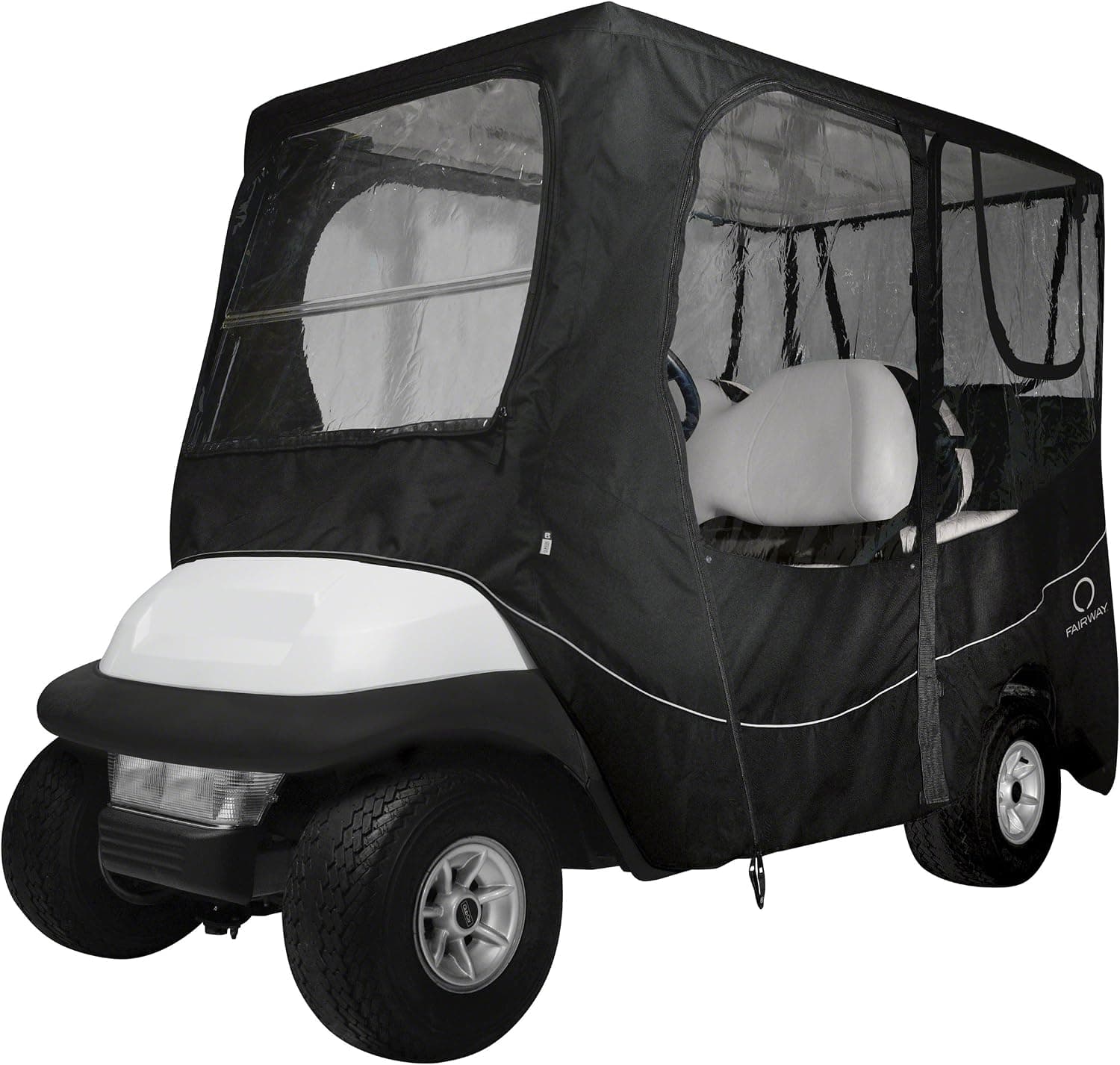 Classic Accessories Fairway Golf Cart Deluxe Enclosure