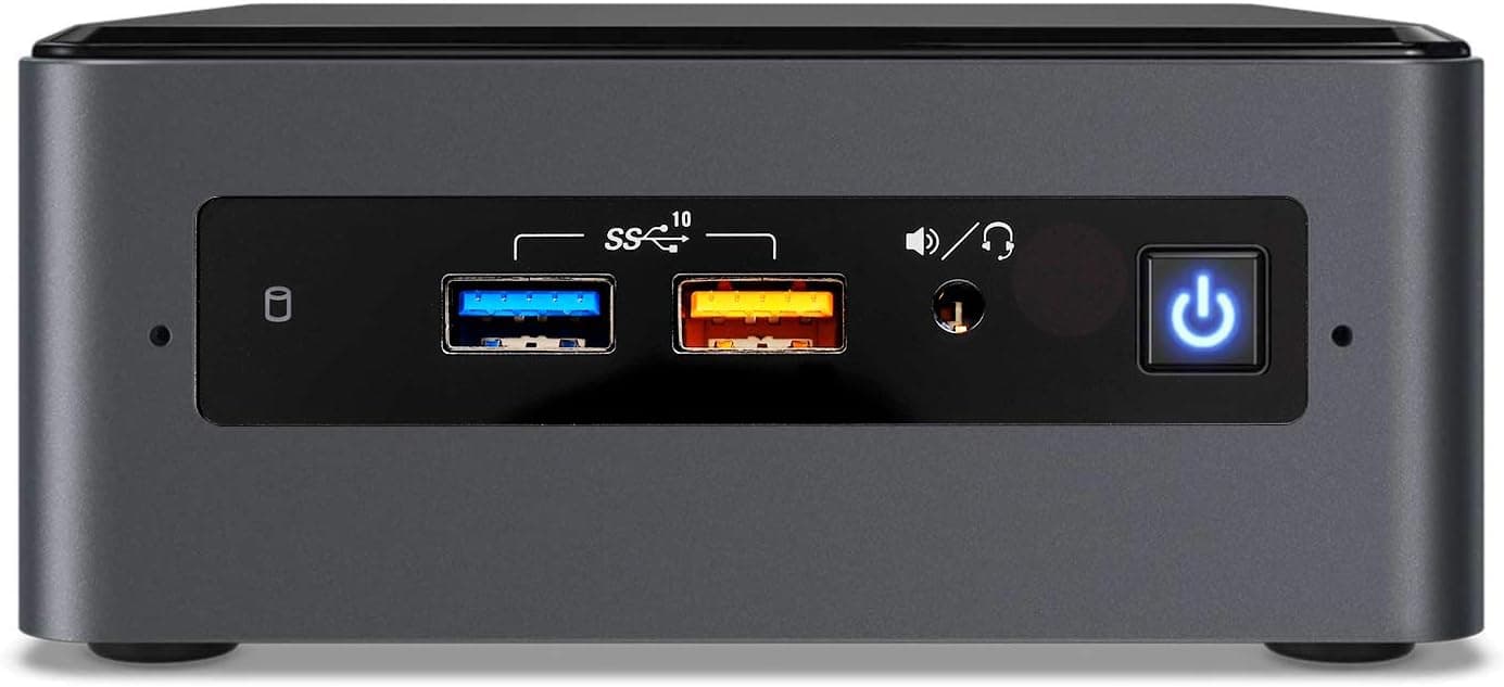 Intel NUC NUC8i5BEH Mini PC/HTPC,  i5 NUC Tall with 8GB DDR4 Ram, 256GB PCIe SSD, Intel Core i5-8259U Upto 3.8GHz, Windows 10 Home, (8GB Ram + 256GB SSD)