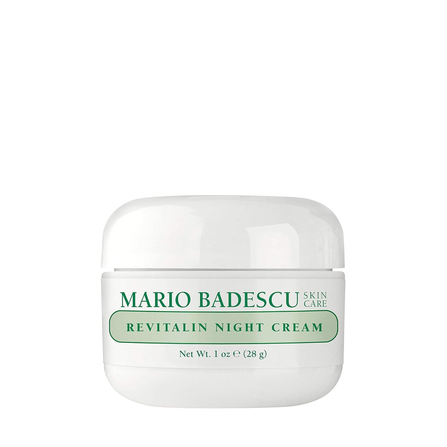 Mario Badescu Revitalin Night Cream for Women Anti Aging Overnight Face Cream Enriched with Collagen, and Vitamin A and E, Ideal for Dry or Sensitive Skin, 1 Oz