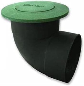 NDS 422G Polyolefin Pop Up Drainage Emitter, UV Inhibitor, 4-in. Center Drive - Quantity 1