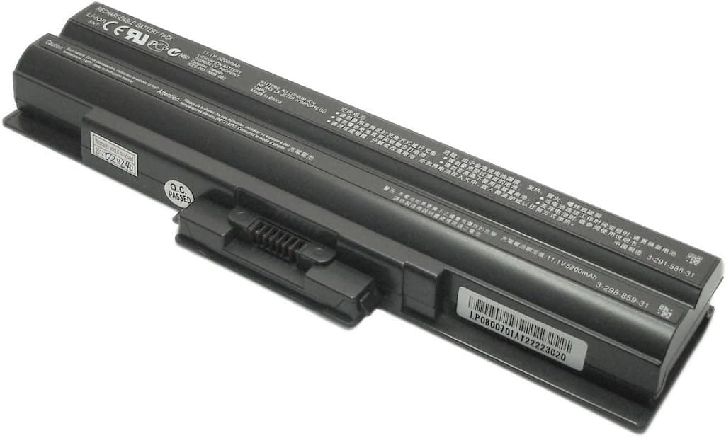 Tech Rover Replacement Battery for Sony Vaio VGN-NW130J/S [No BIOS Update Required] trade; Max-Life Series 6-Cell [Black] [Plug-and-Play]