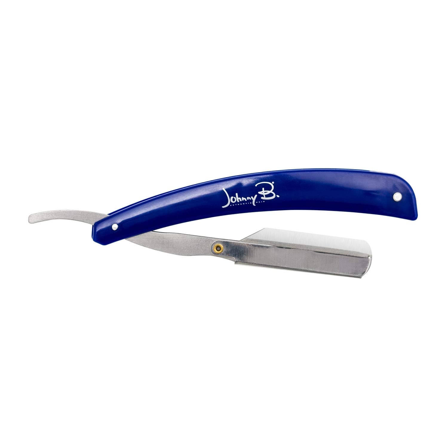 Johnny B Professional Barber Straight Edge Razor, Blue