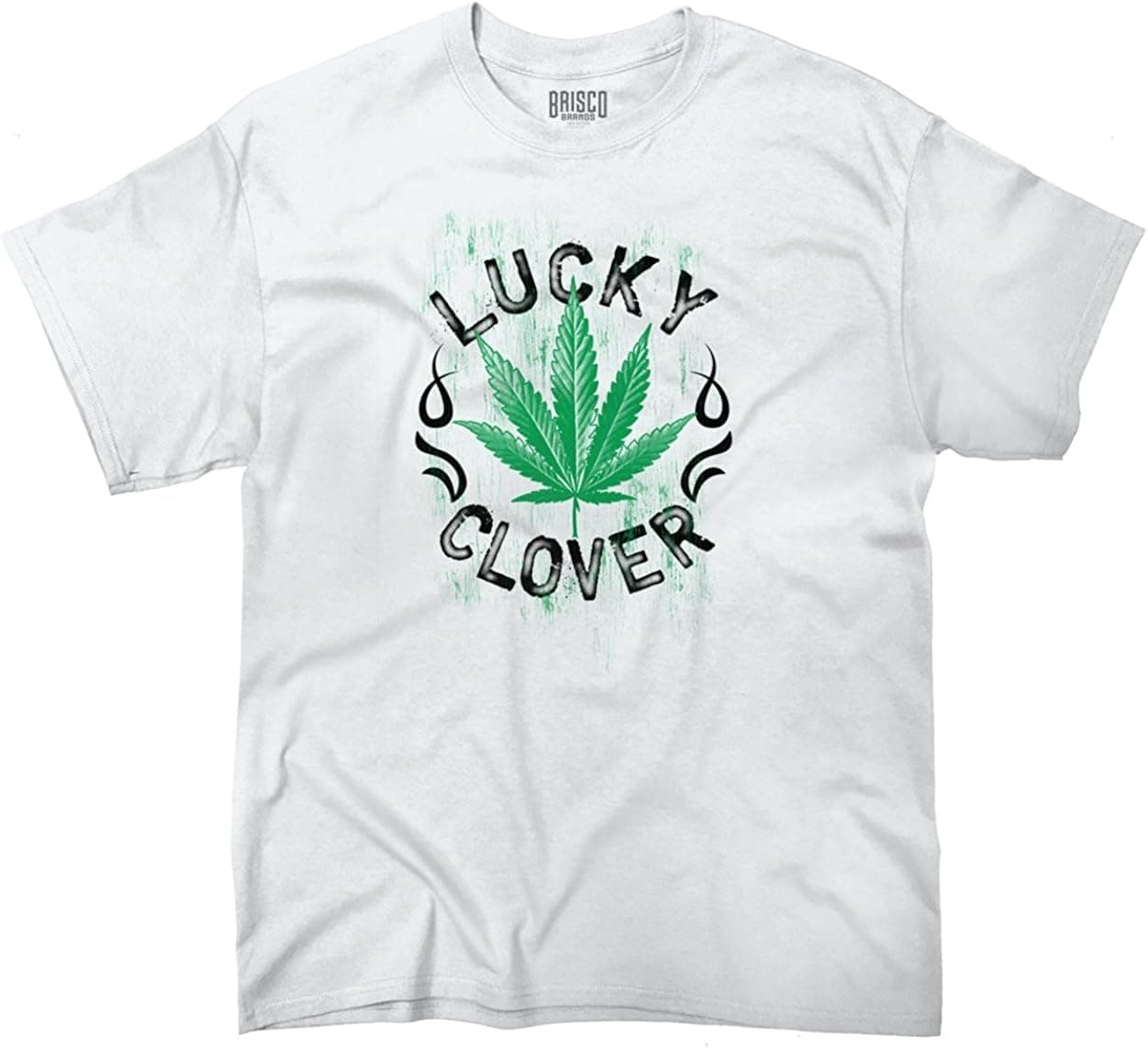Lucky Clover 420 Humor St. Patrick's Graphic T Shirt Men or Women