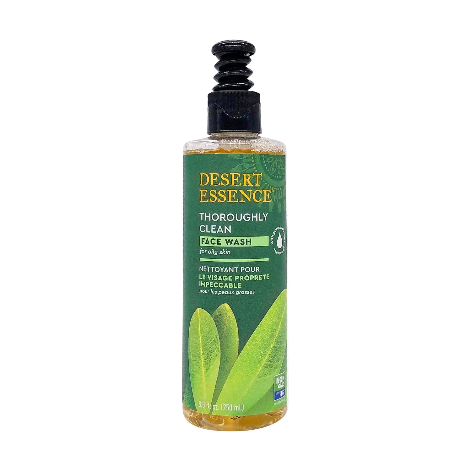 Desert Essence Thoroughly Clean Face Wash, 8.5 Fl Oz Bottle