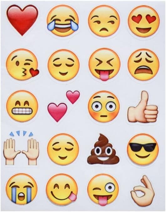 Everything Emoji | 280 Emoticon Stickers | I Love Emoji | iPhone, Facebook, Instagram, Twitter