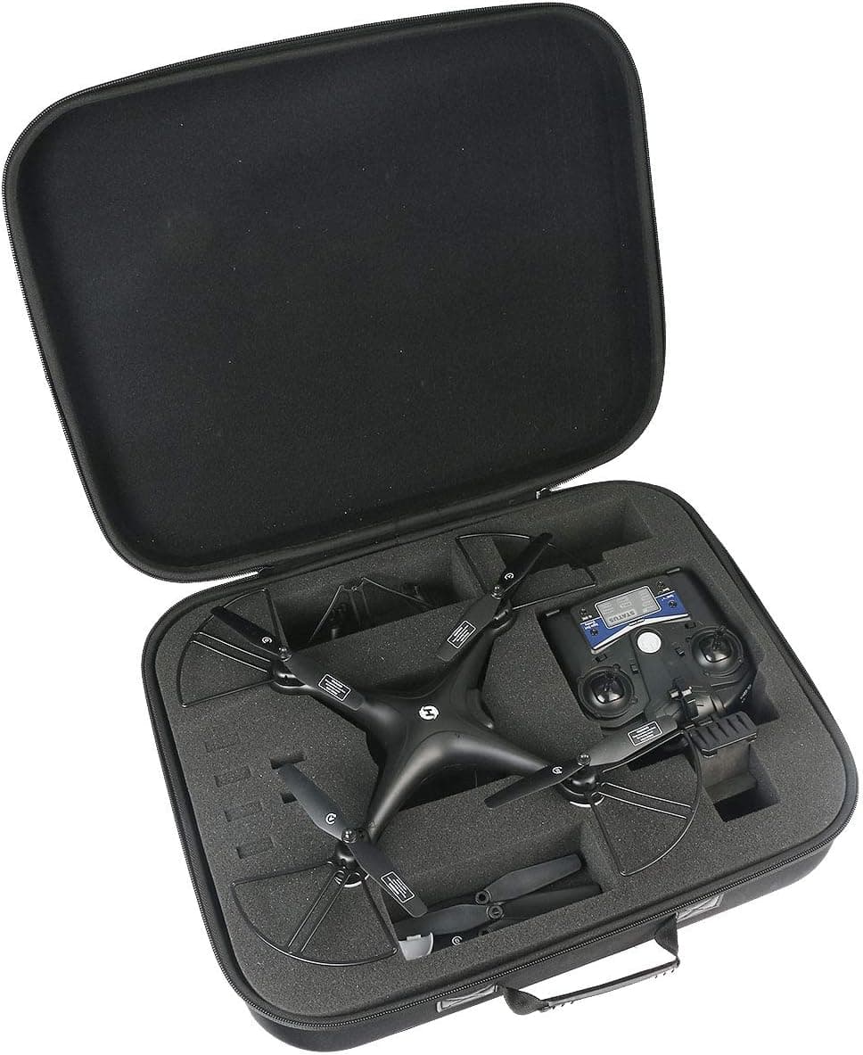 co2CREA Hard EVA Travel Case for Holy Stone HS110D / DBPOWER Discovery WiFi FPV Camera Drone Training Quadcopeter