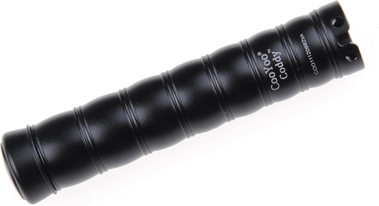 CooYoo Coddy Survival Waterproof Capsule Pill Case Container Seal Bottle Medicine Box Holder Tooth Pick Holder EDC Emergency Tool Key Chain (Black)