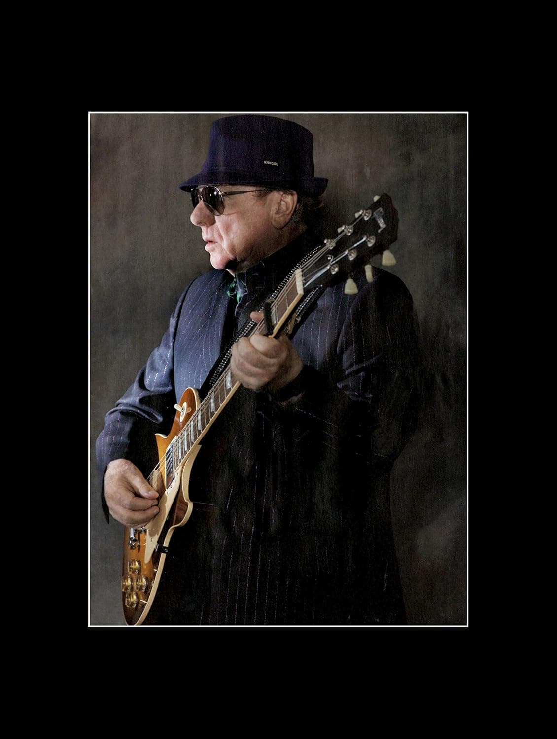 Stick It On Your Wall Van Morrison - Portrait Kangol Hat Mini Poster - 40.5x30.5cm