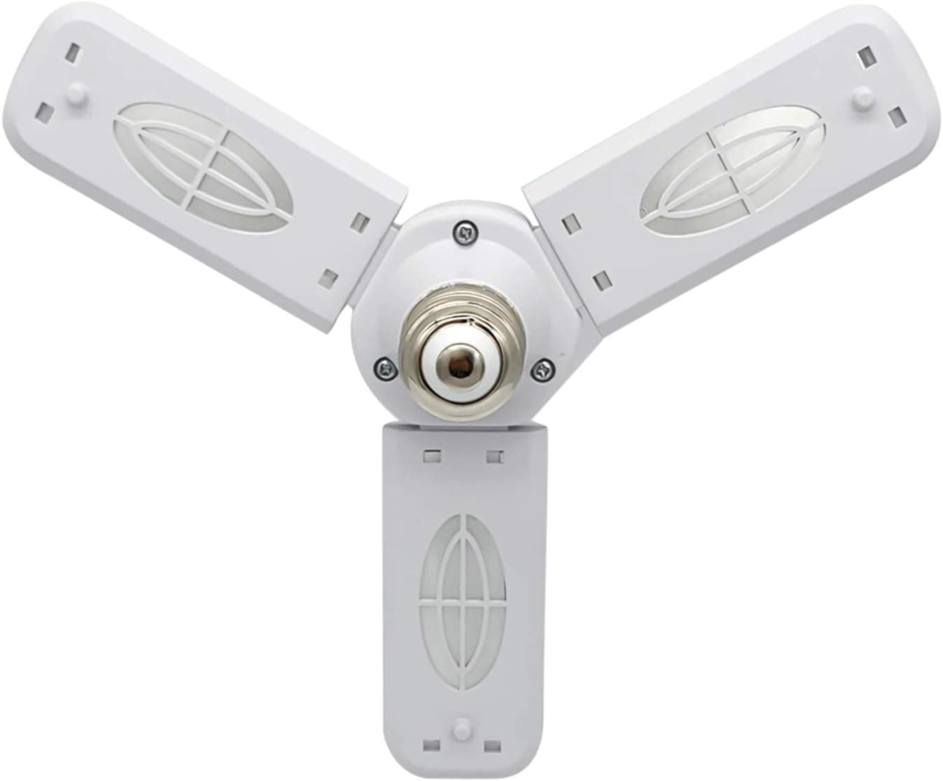 GoolRC LED Garage Lights- Dimmable Garage Lights Ceiling, 6000LM 6500K E27/E26 LED Garage Ceiling Lights with 3 Adjustable Panels for Garages, Workshop,Indoor, Outdoor, Workshop and Warehouse
