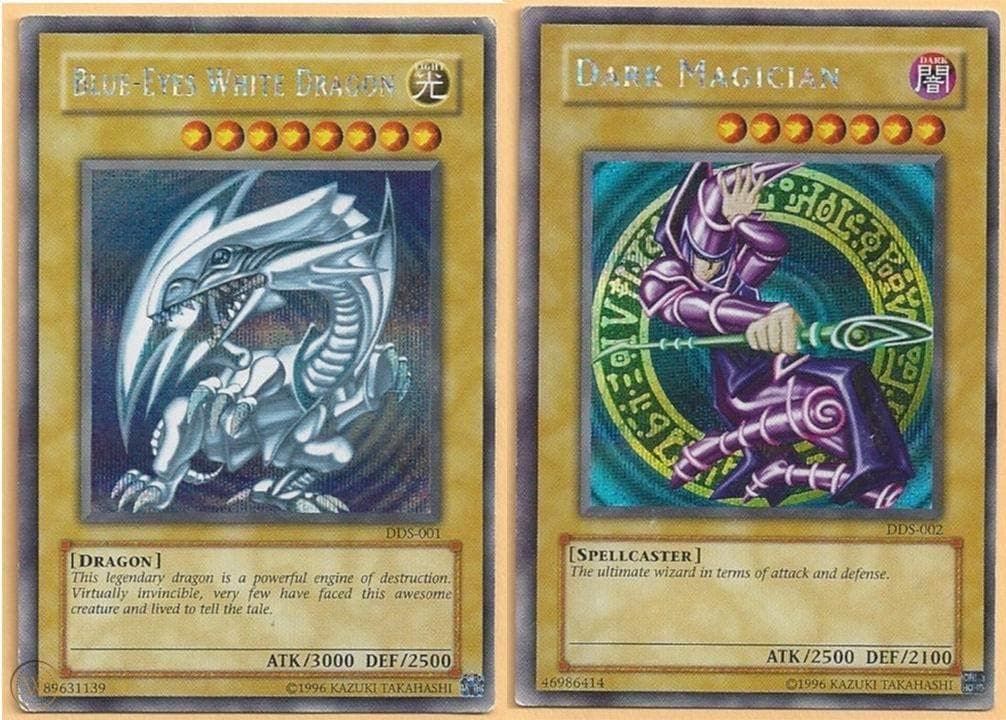 Yu-Gi-Oh Blue Eyes White Dragon, Dark Magician! 50 Card Lot W/ Rares Guaranteed!