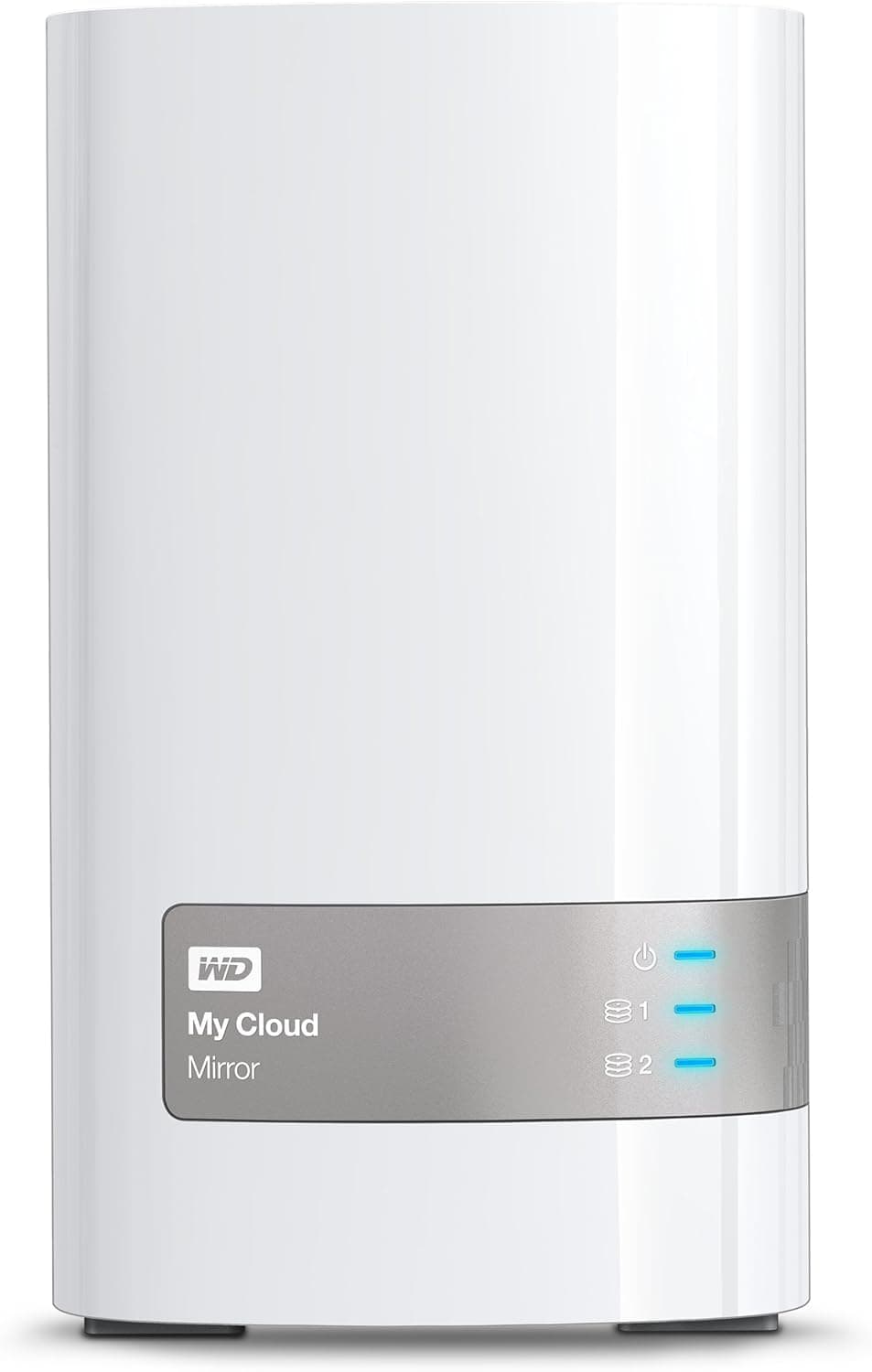 WD 6TB My Cloud Mirror Personal Network Attached Storage - NAS - WDBZVM0060JWT-NESN