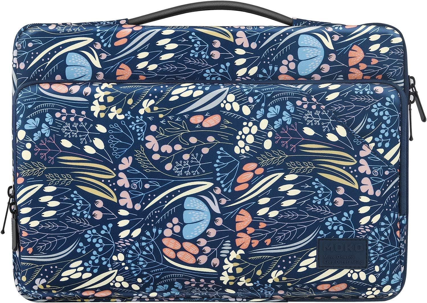 MoKo 13.3 Inch Laptop Carrying Sleeve Bag,Protective Accessory Case Fits MacBook Pro M1 Pro/M1 Max 14.2 2021/Pro/Air 13.3",iPad Pro 12.9 2021,Galaxy Tab S8 Ultra 14.6",Surface pro 8,Chromebook