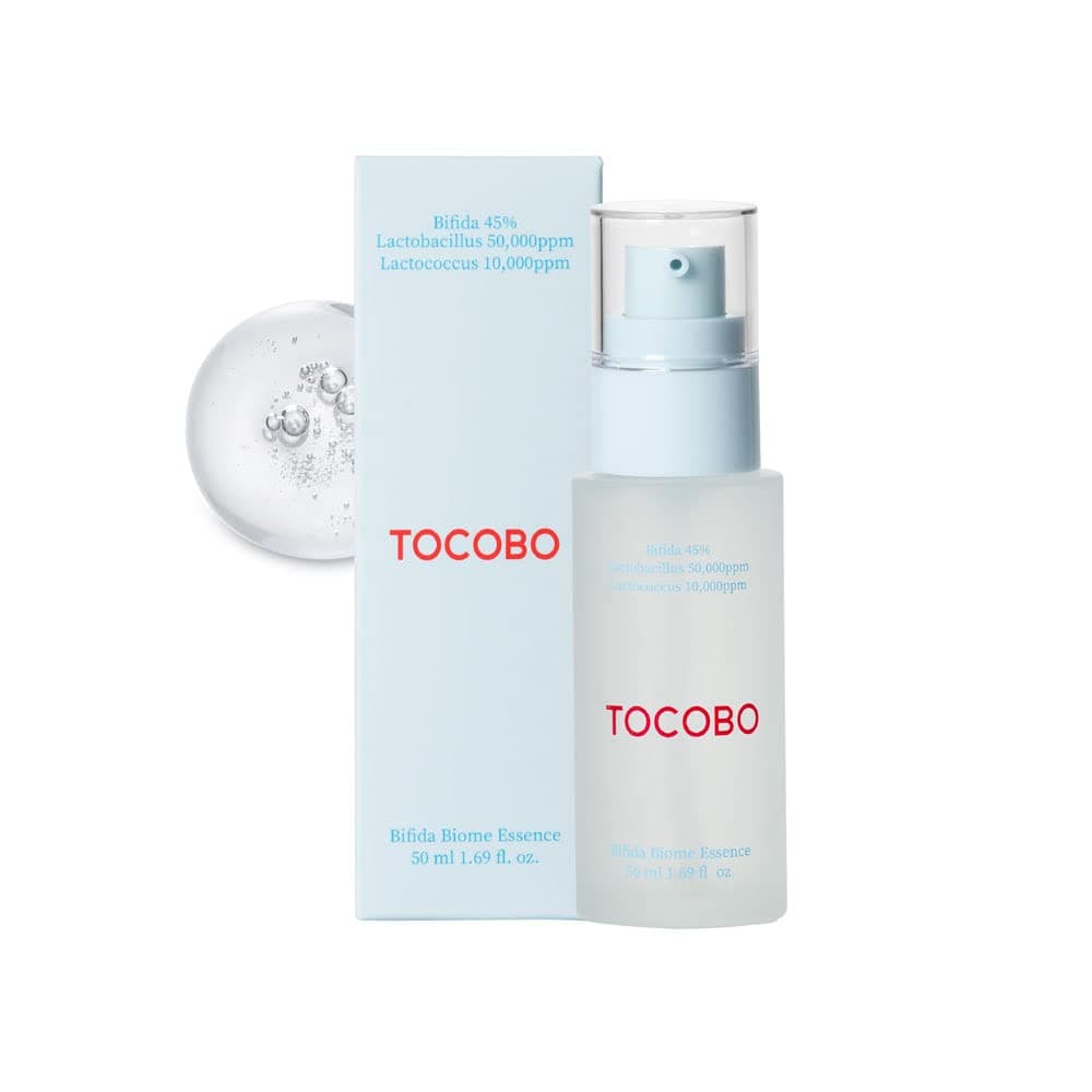 TOCOBO Bifida Biome Essence 1.69 fl oz / 50ml | All in one, Skin Repair Serum, Skin Barrier Essence, Mother's Day Gift | Natural Ingredients, Vegan Essence, Cruelty Free, Korean Vegan Essence