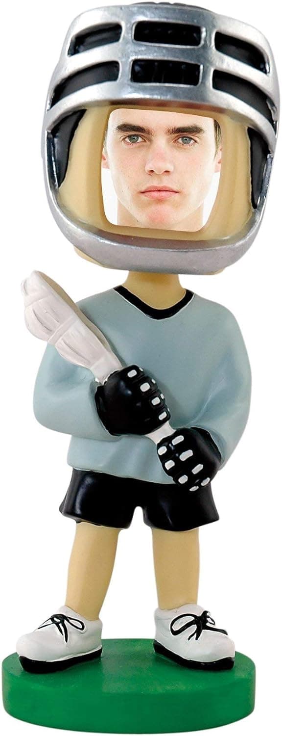 Neil Enterprises Inc. Male Lacrosse Photo Bobble Head