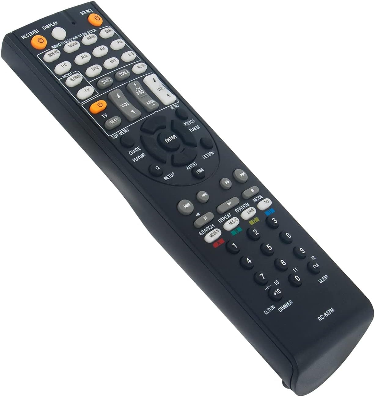 RC-837M Replace Remote Control fit for Onkyo AV Receiver TX-NR414 HT-S6500 RC-834M HT-R494 HT-S5800 HT-S7805 TX-NR818 TX-NR616