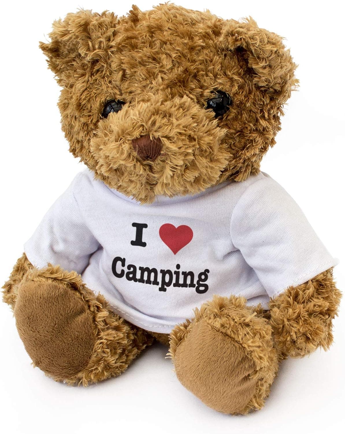 I Love Camping - Teddy Bear - Cute Soft Cuddly - Gift Present Birthday Xmas