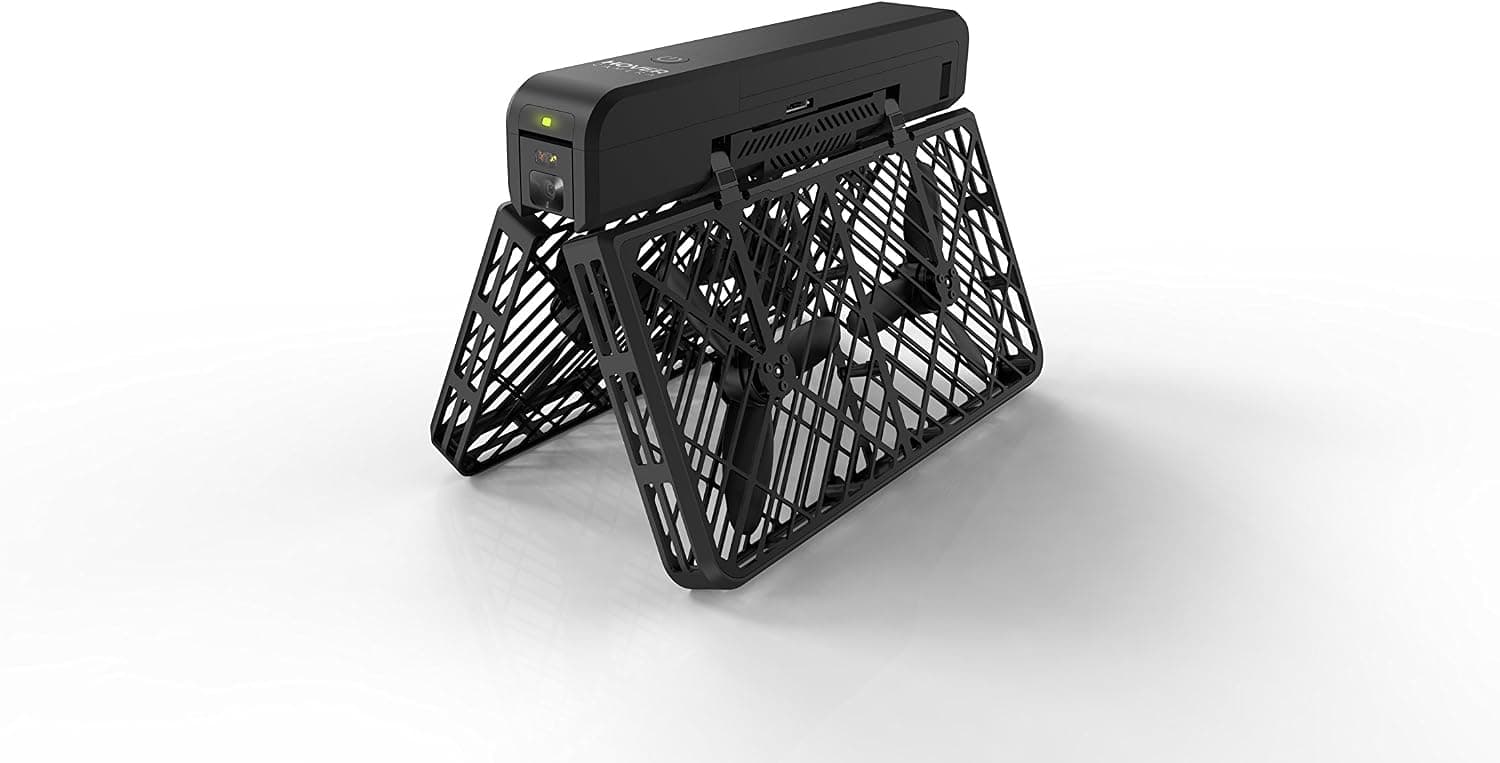 Hover Camera Passport Self-Flying Drone, 4k Video & 13MP Photography, Auto-Follow, Facial Recognition_Deluxe Version_P000054/P000032