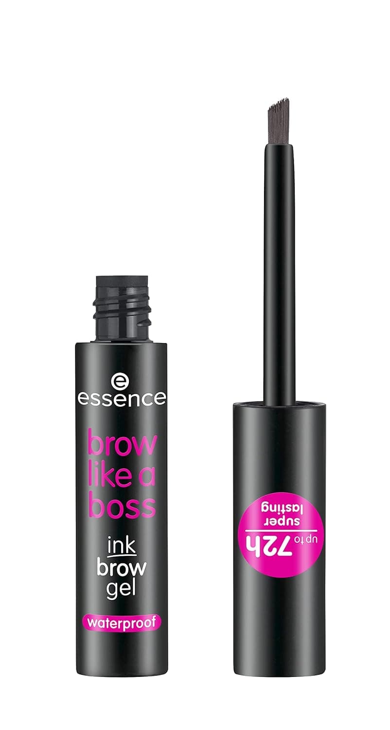 essence | Brow Like A Boss Brow Gel | Waterproof & Smudge Proof Tinted Brow Gel | Lasts Up To 72 Hours | Vegan & Cruelty Free | Made Without Oil-Fragrance-Parabens, Alcohol, & Microplastic Particles (04 | Ash Brown)