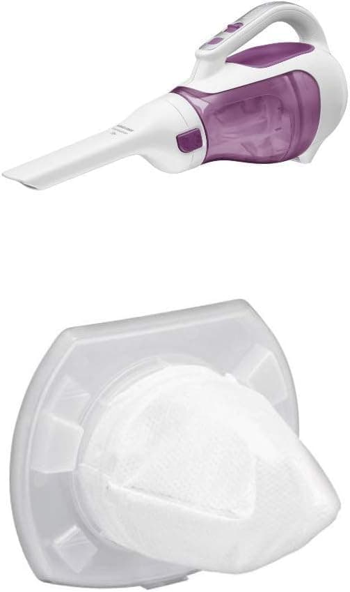 BLACK+DECKER CHV1210 Dustbuster 12-Volt Cordless Cyclonic Hand Vac with VF110 Dustbuster Replacement Filter