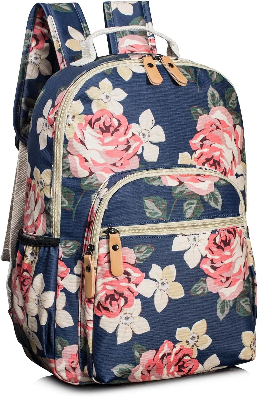 Leaper Water-resistant Floral Backpack Travel Bag Bookbags Satchel
