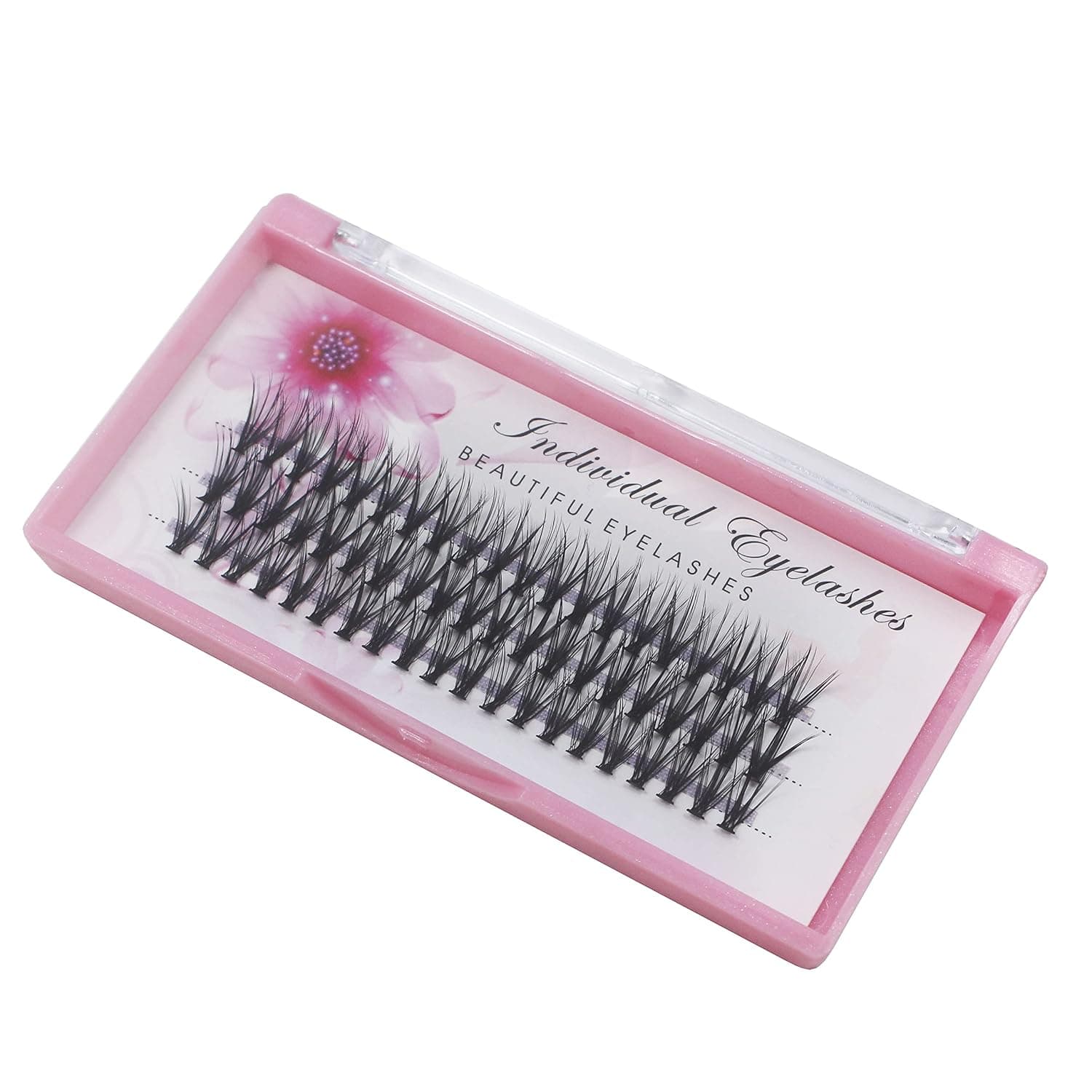 Bodermincer 20D 0.07mm Thickness 8-22mm To Choose Grafting False Eyelashes False Eyelashes Individual Natural Long Mink Fake Eyelashes Extension Handmade (9mm)