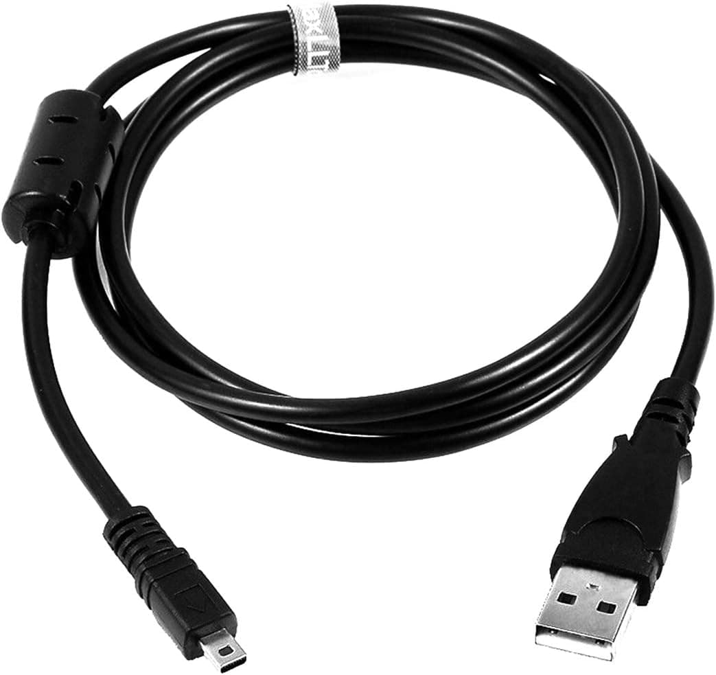 MaxLLTo USB Cable for Nikon Coolpix S2600 S2500 S3000 S3200 S4300 S6100, Extra Long 5ft 2in1 USB Data SYNC-Charge Charging Cable Cord for Nikon Coolpix S2600 S2500 S3000 S3200 S4300 S6100 Camera