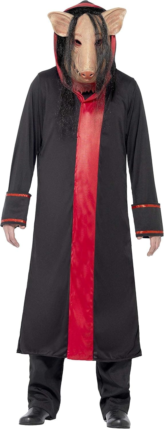 Saw Pig Costume Man Fancy Dress