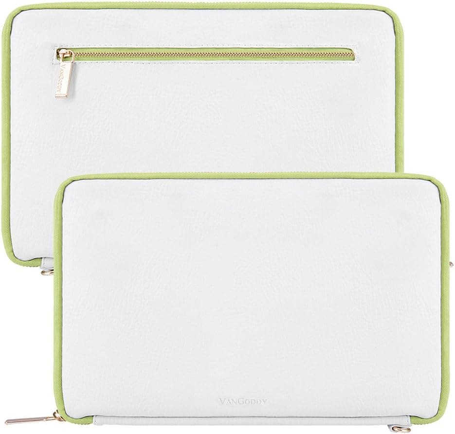 11 10.1 Inch Leather Tablet Sleeve Case for iPad Pro 11, 10.9 inch iPad Air 5 4, iPad 10.2, Surface Go 3, Fire HD 10 Plus