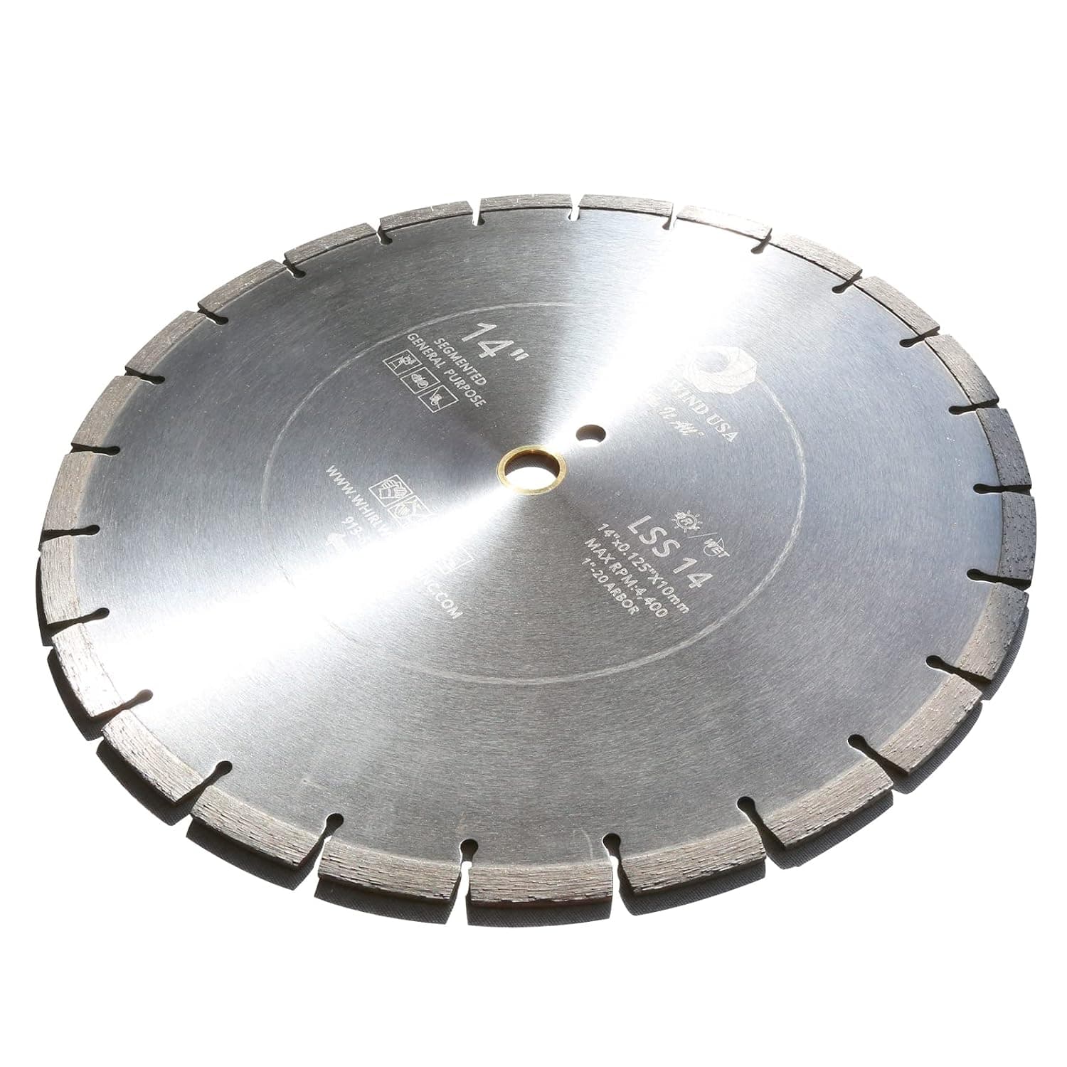 14 Concrete Saw Blade, Dry or Wet timeriver 14 Inch Diamond Blade Concrete, Hot Pressing Process, High Durability, 14 Masonry Blade for Cutting Masonry, Retaining Wall, Granite, Marble, Concrete.…
