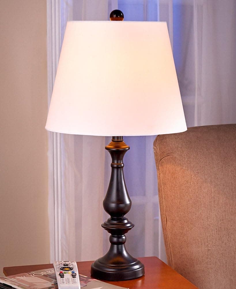 The Lakeside Collection Traditional Touch Lamps White
