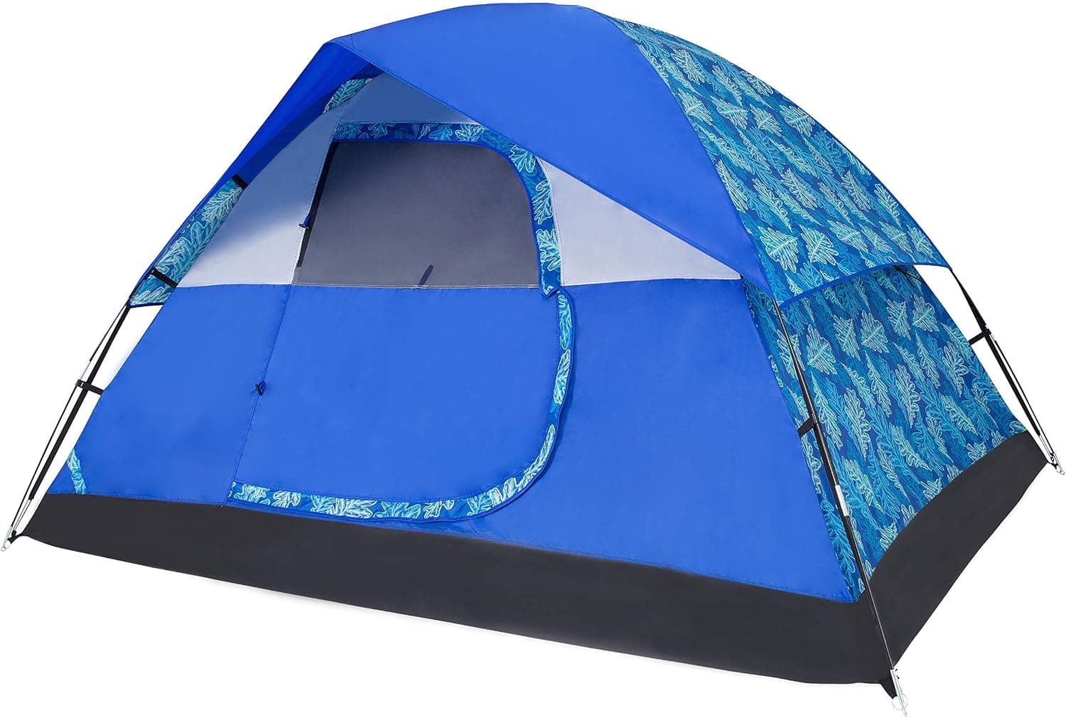 Alvantor Family Camping Tents 4 People Waterproof Tents Easy Setup 9' x 7' Patent Oak Printing Xplorer Tribe Tent
