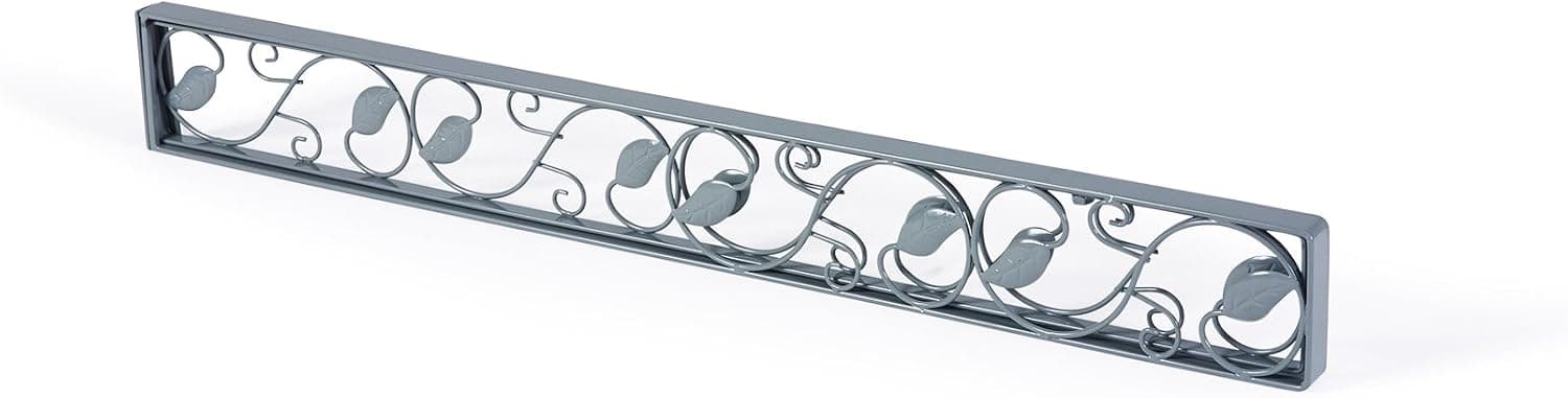 U.S. Patrol ZB8095GRA Gray Sliding Door Lock BAR