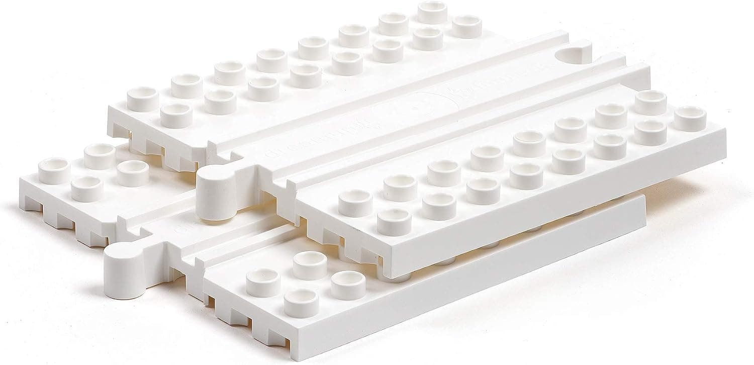 Wooden Railway Block Platform 2-Pack