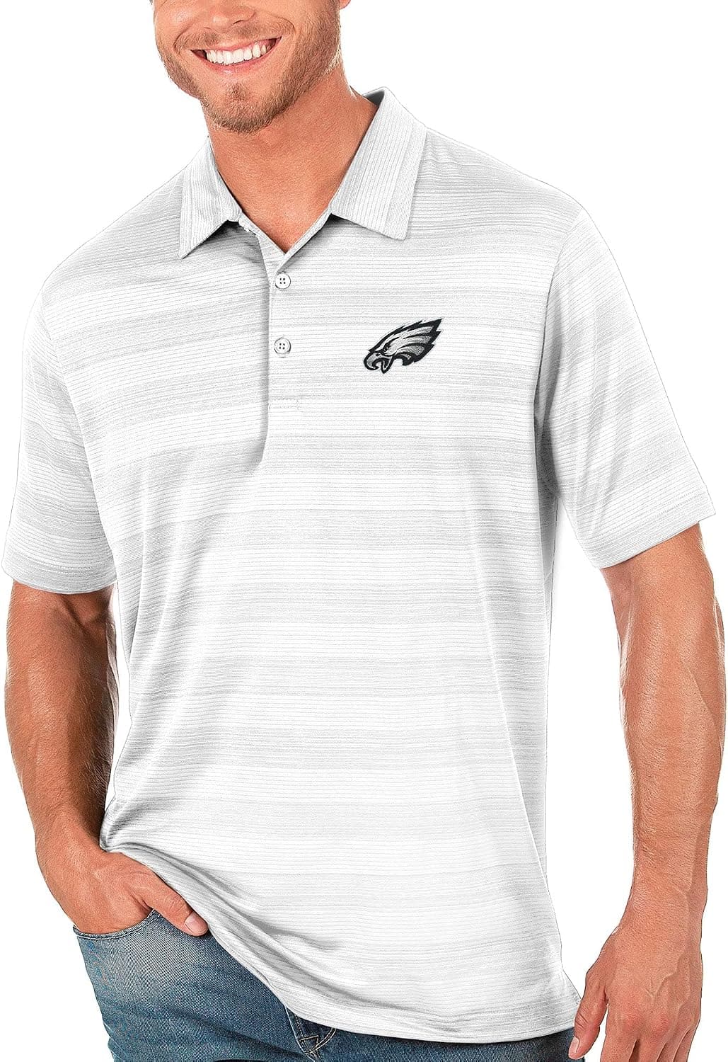 Antigua Men's Cardinal Arizona Cardinals Compass Polo