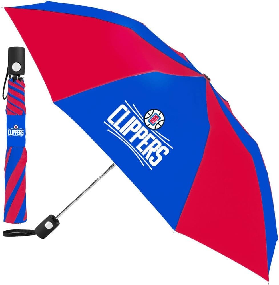 NBA Los Angeles Clippers Auto Folding Umbrella