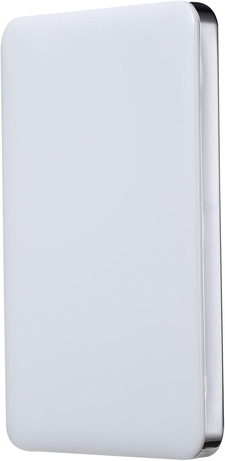 BIPRA U3 2.5 inch USB 3.0 NTFS Portable External Hard Drive - White (250GB)