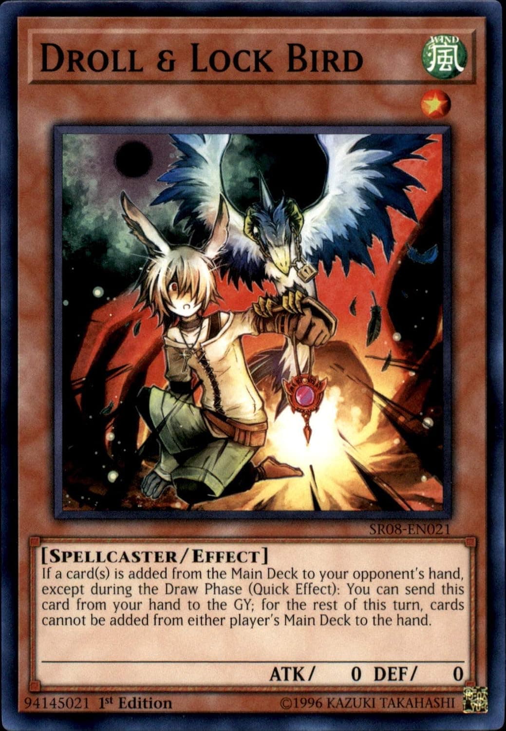 Droll & Lock Bird - SR08-EN021 - Common - 1st Edition