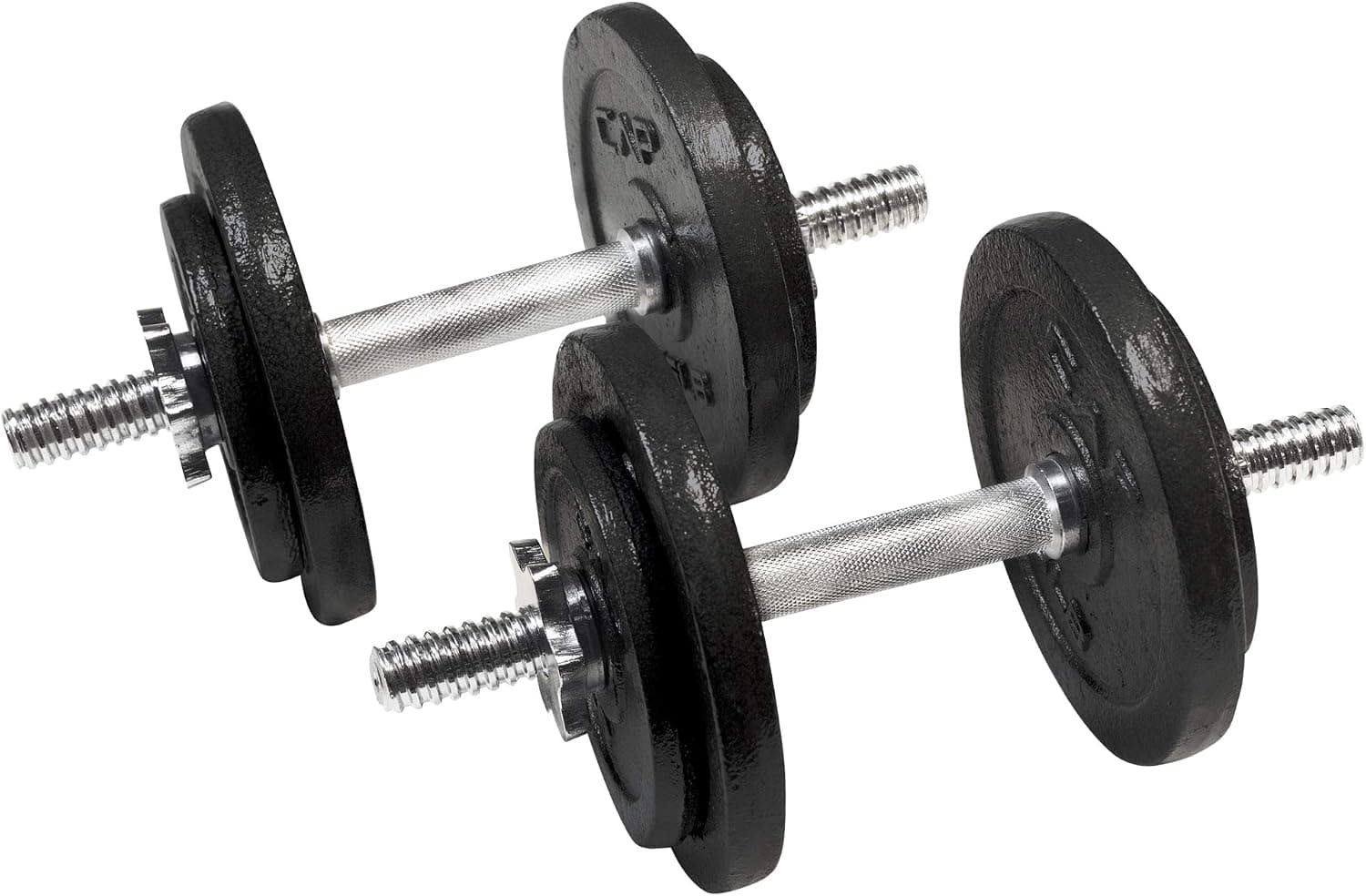 CAP Barbell 60-Pound Adjustable Dumbbell Weight Set