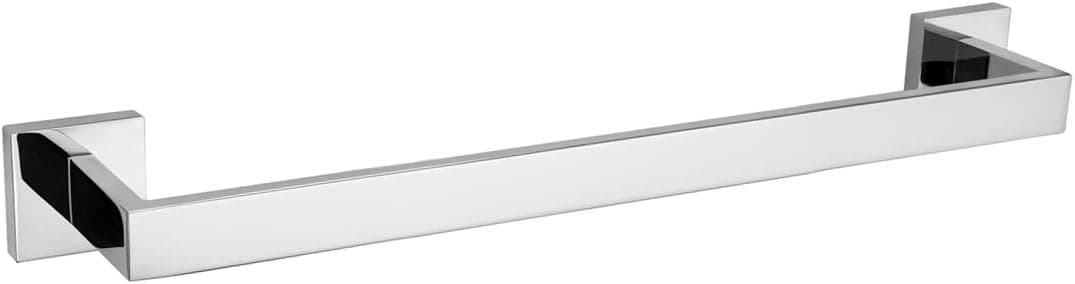VELIMAX Premium Stainless Steel Towel Bar Towel Rack Wall Mounted Towel Rail Towel Rod for Bathroom, Polished, 20-Inch