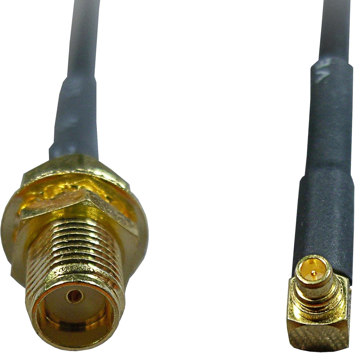 GlobalSat MMCX-SMA Antenna Port Adapter Cable, Standard Packaging