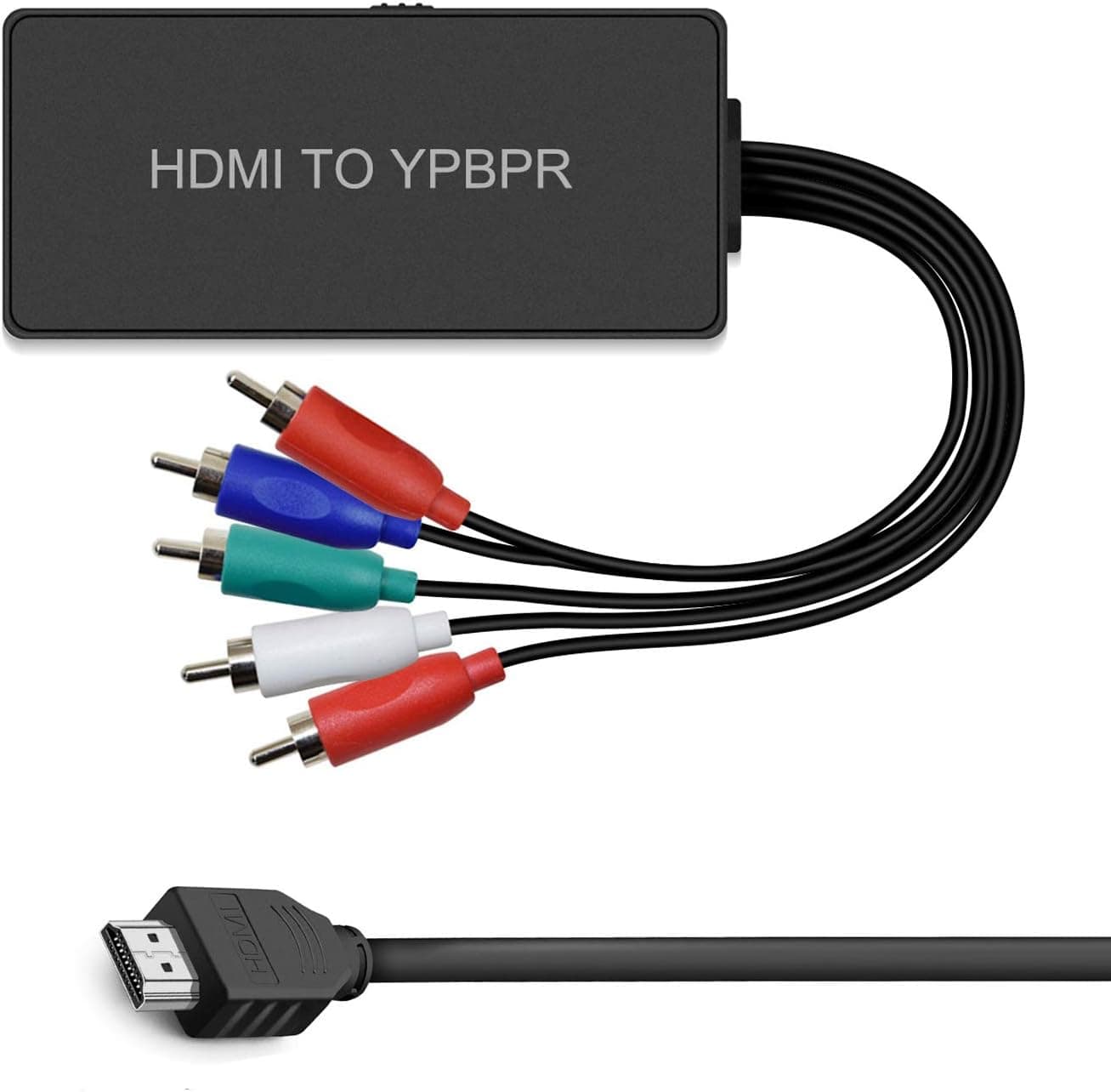 HDMI to 720p Ypbpr Video (YPbPr) Scaler HDMI to YPbPr 5RCA Converter HDMI to 1080p Video (YPbPr) + R/L. Support PS2 PS3, PS4. DVD, Xbox, Xbox360,HDTV, Blu-ray Player and Projector