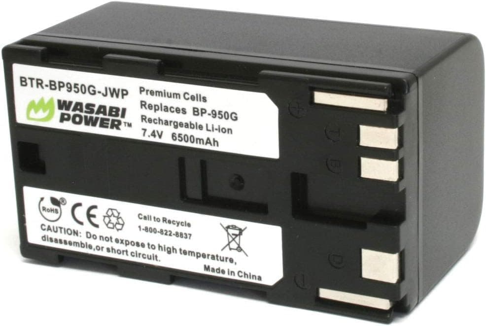 Wasabi Power Battery for Canon BP-950G, BP-955 and RED Komodo 6K (6500mAh)